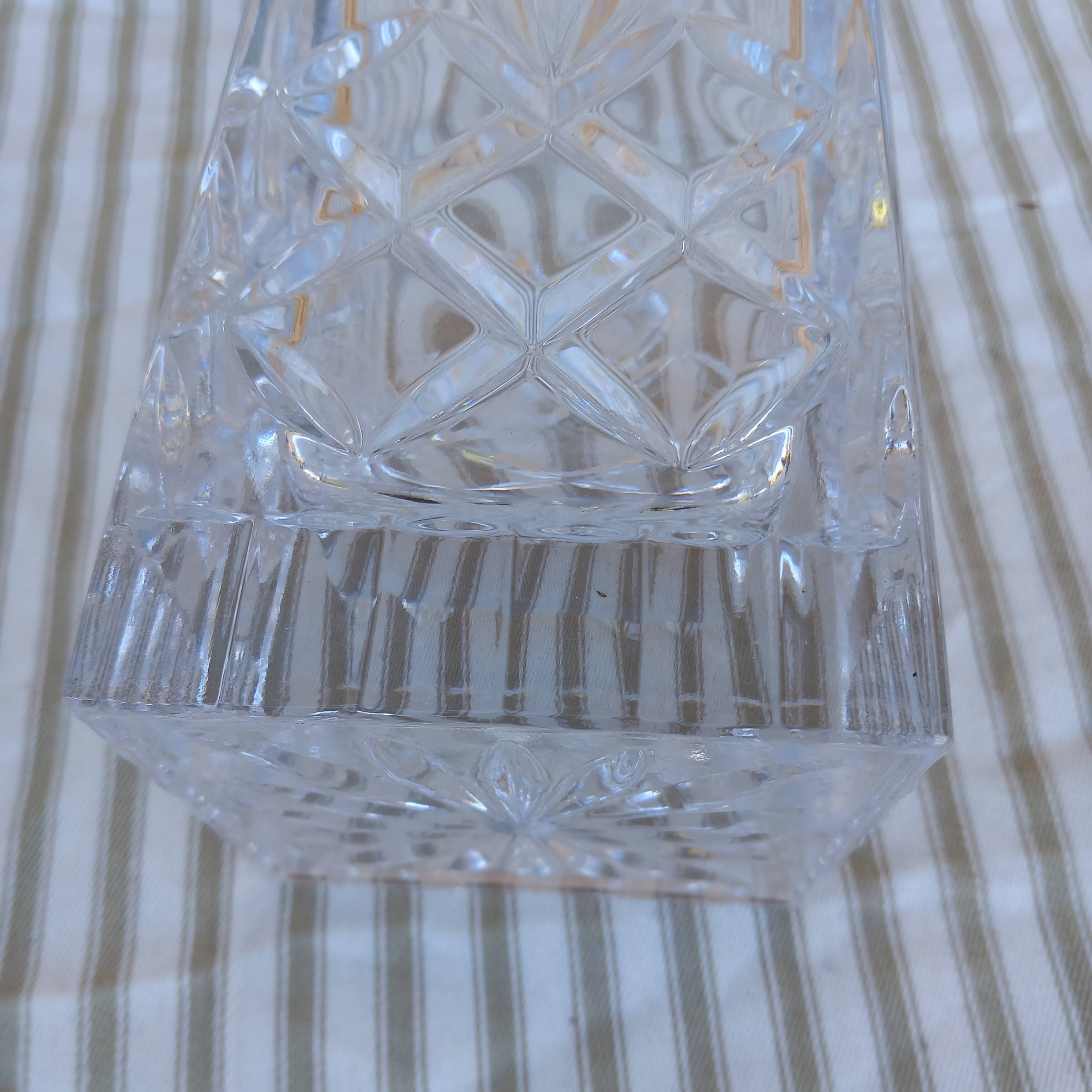 Vintage Crystal Whiskey Decanter