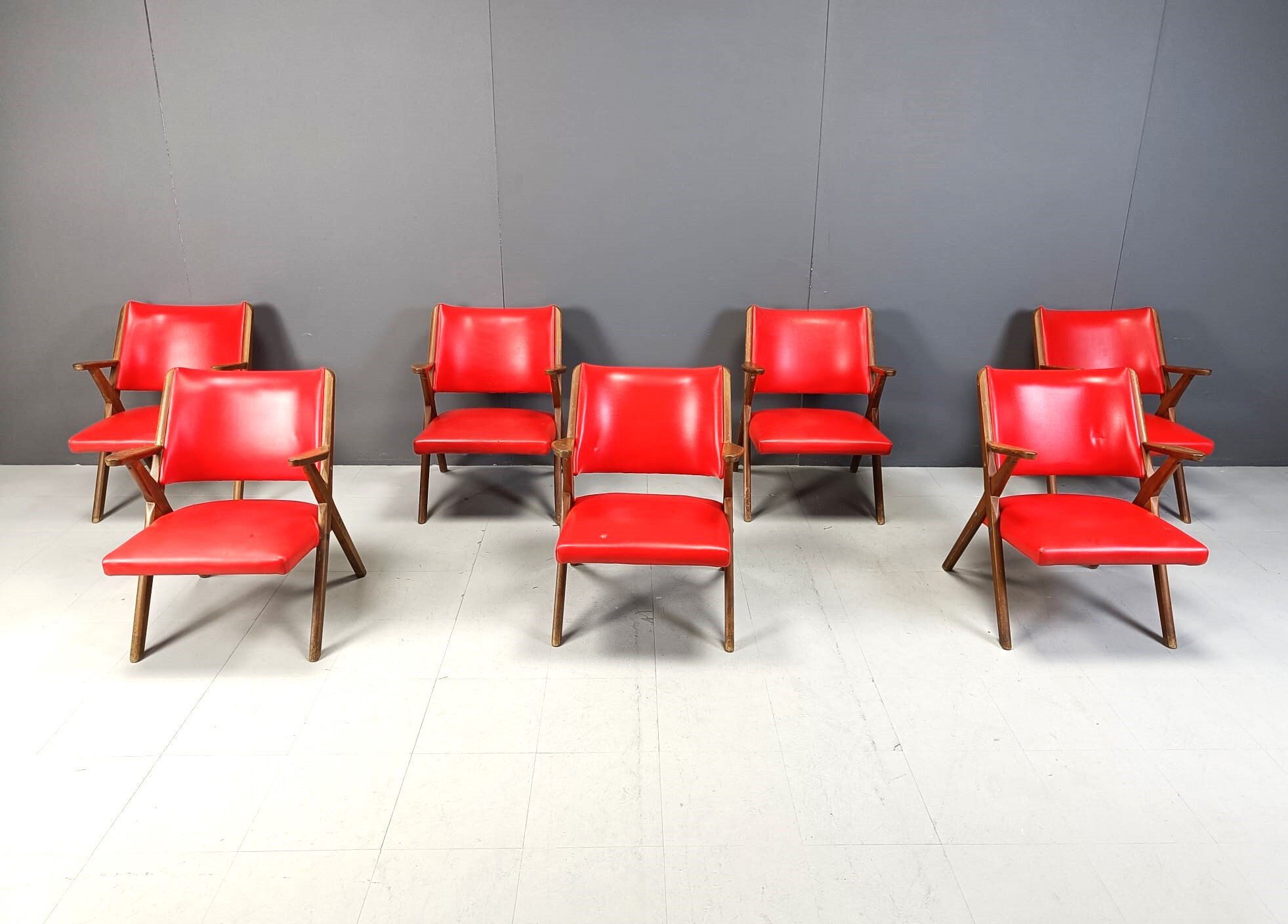 Fauteuils des années 60 par Dal Vera, ensemble de 2