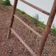 Double ladder for market gardening, fruit harvest, old wooden picking - 3m65