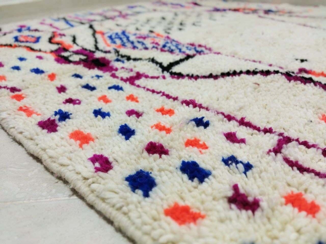 Moroccan berber carpet 235x145cm