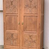 Vintage cabinet 1950 solid oak