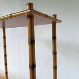 Large rattan shelf 1960