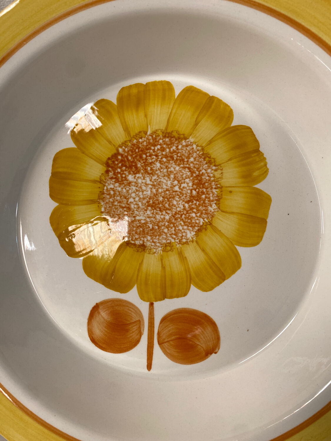 Serving dish Digoin Sarreguemines