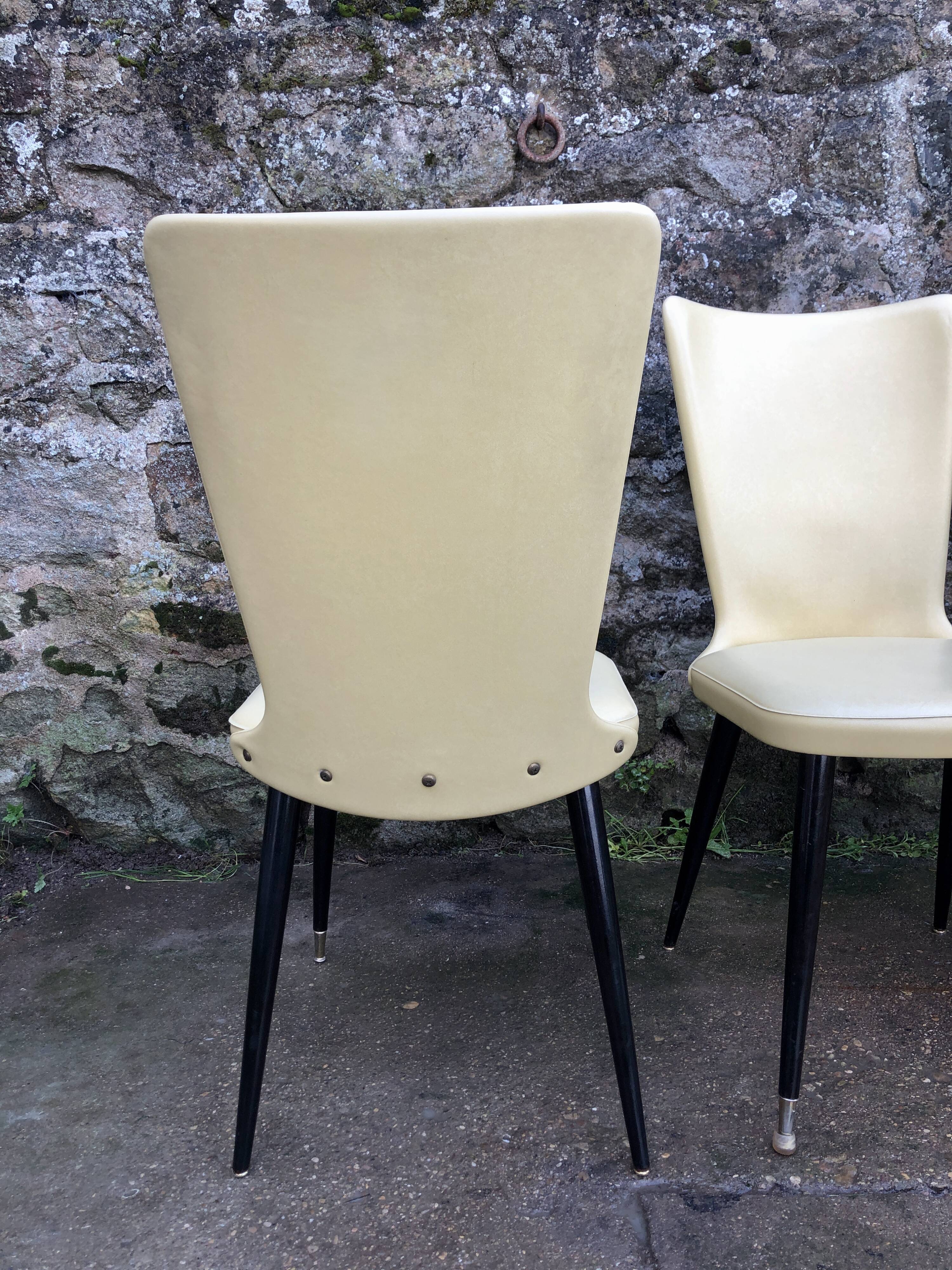Set of 6 chairs 1960