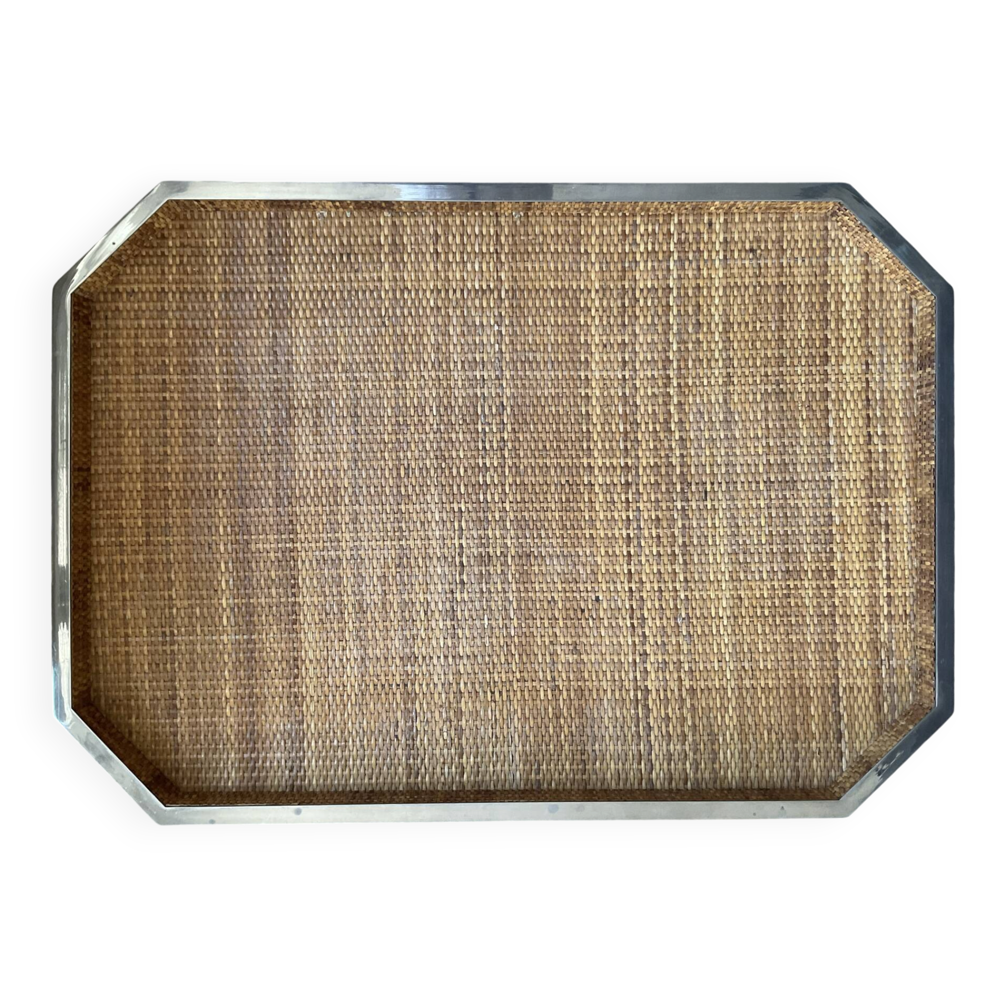 Large Italian serving platter by Tommaso Barbi from the 1970s.