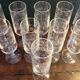 10 champagne glasses/flutes 16cl Cristal d'Arques Matignon model 70s