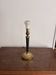 Antique Neo-Classical Column Candle Holder Brass Empire Lamp