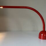 Lampe rouge Mario arnajoldi ed programmaluce design 1980
