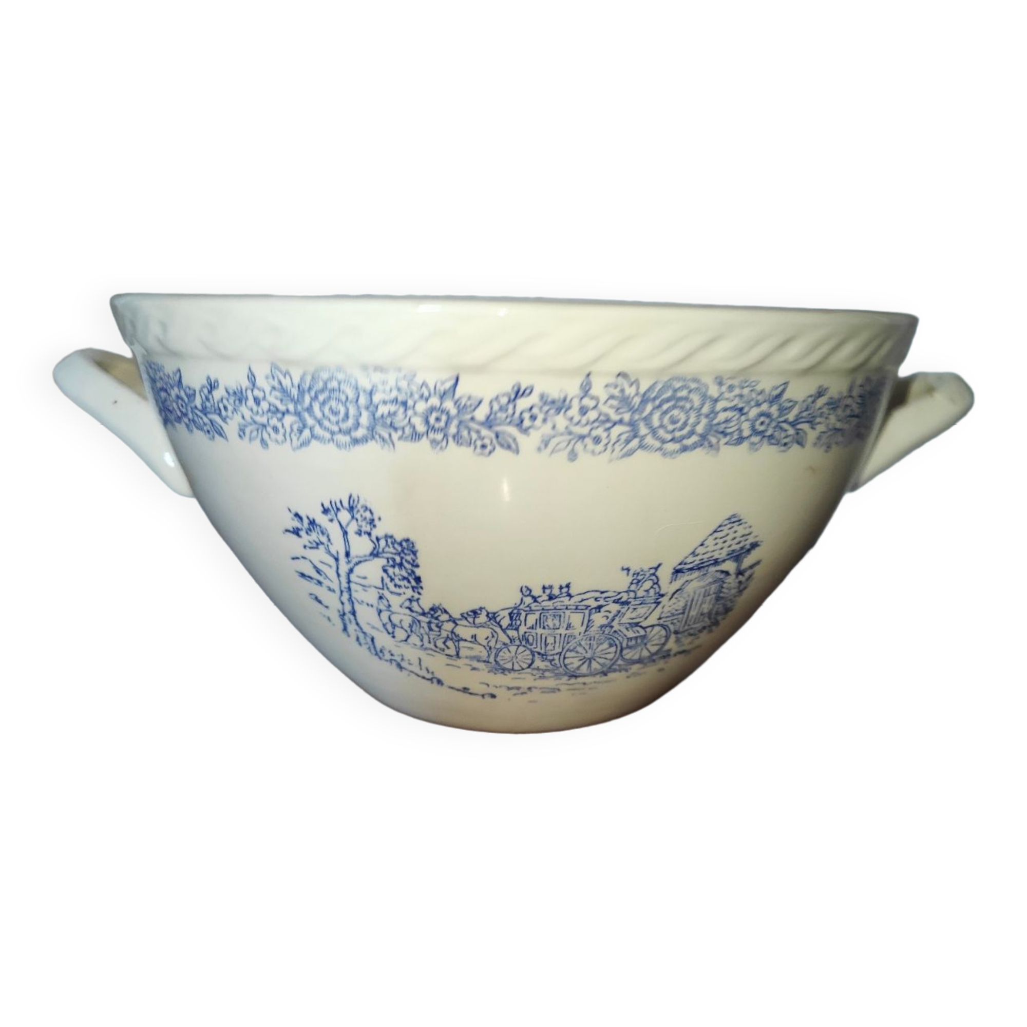 Old Brighton England earthenware bowl