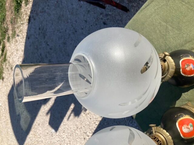 Pair of lamps Napoleon 3