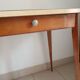 Vintage console or desk with compass feet
