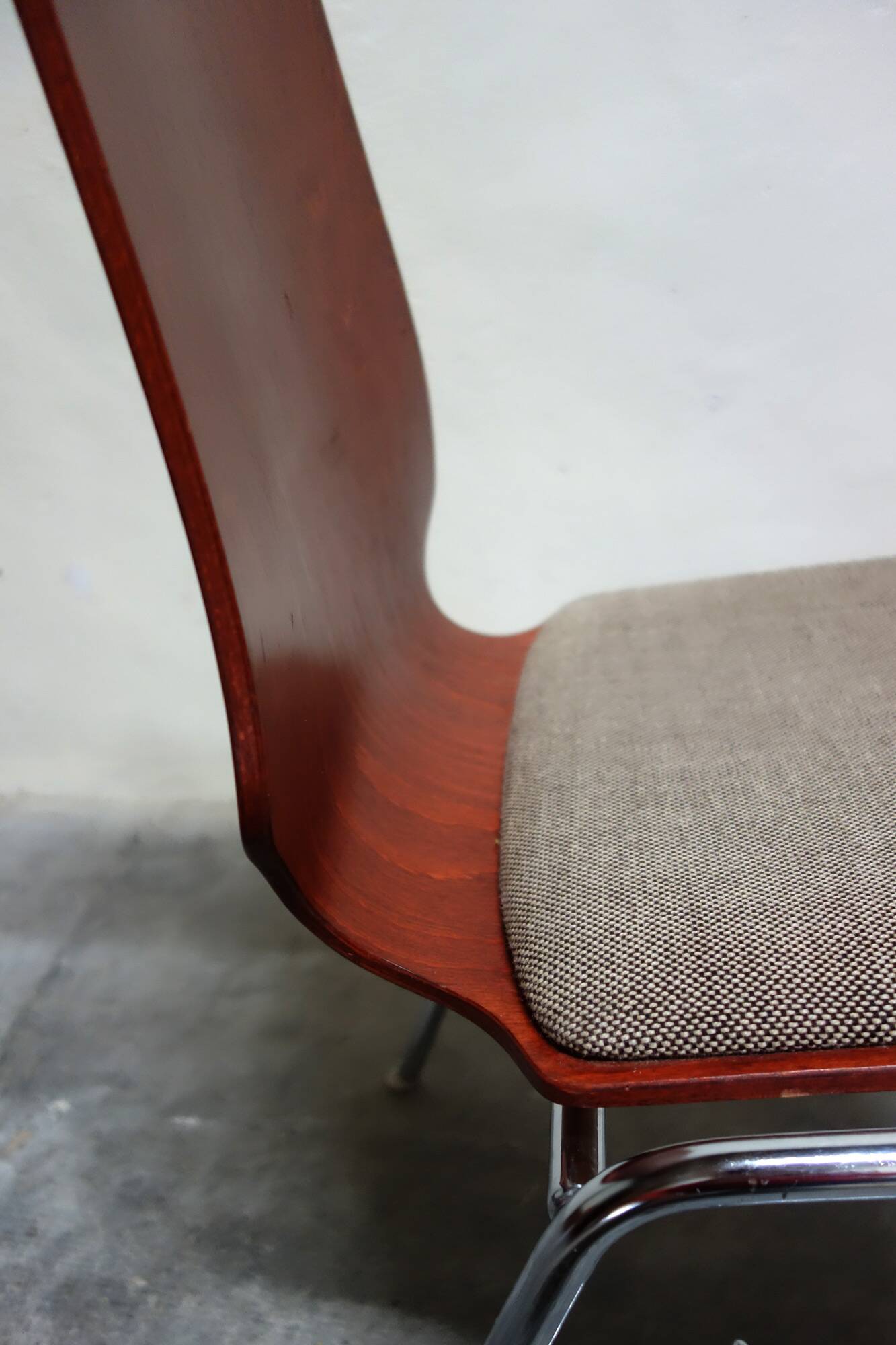 Set of 4 Hiller chairs, Germany, 1970s