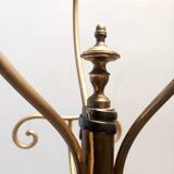 Brass Iron Hat and Coat Rack by Meazza in the Style of Piero Fornasetti, It