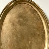 Old plate brass