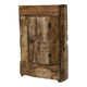 Rustic folk art cabinet, France, 19th century