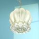 Large Frosted Bubble Glass Hanging Light