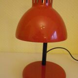 Lampe à poser émaillée vintage années 70