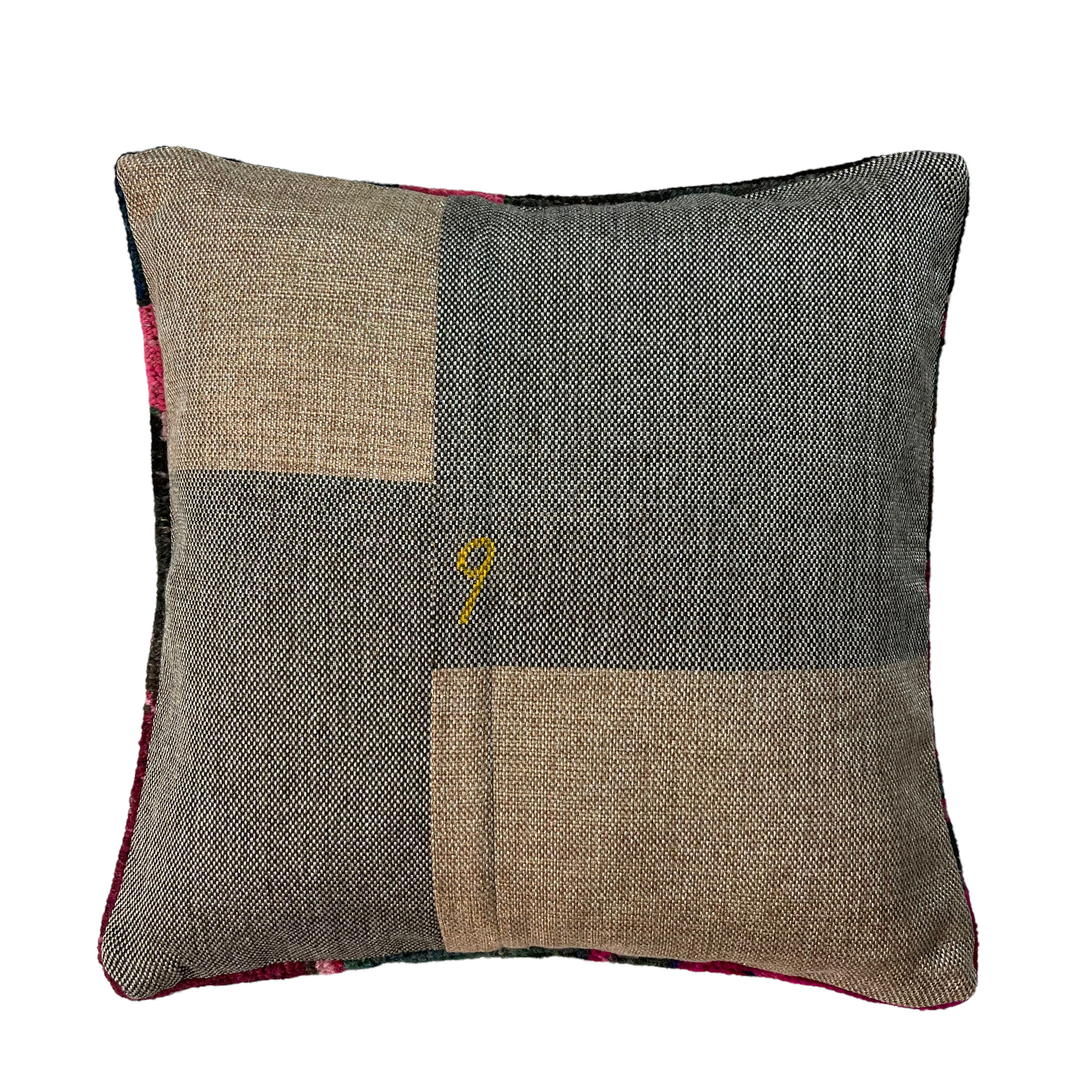 Vintage turkish rug cushion cover 45 x 45 cm