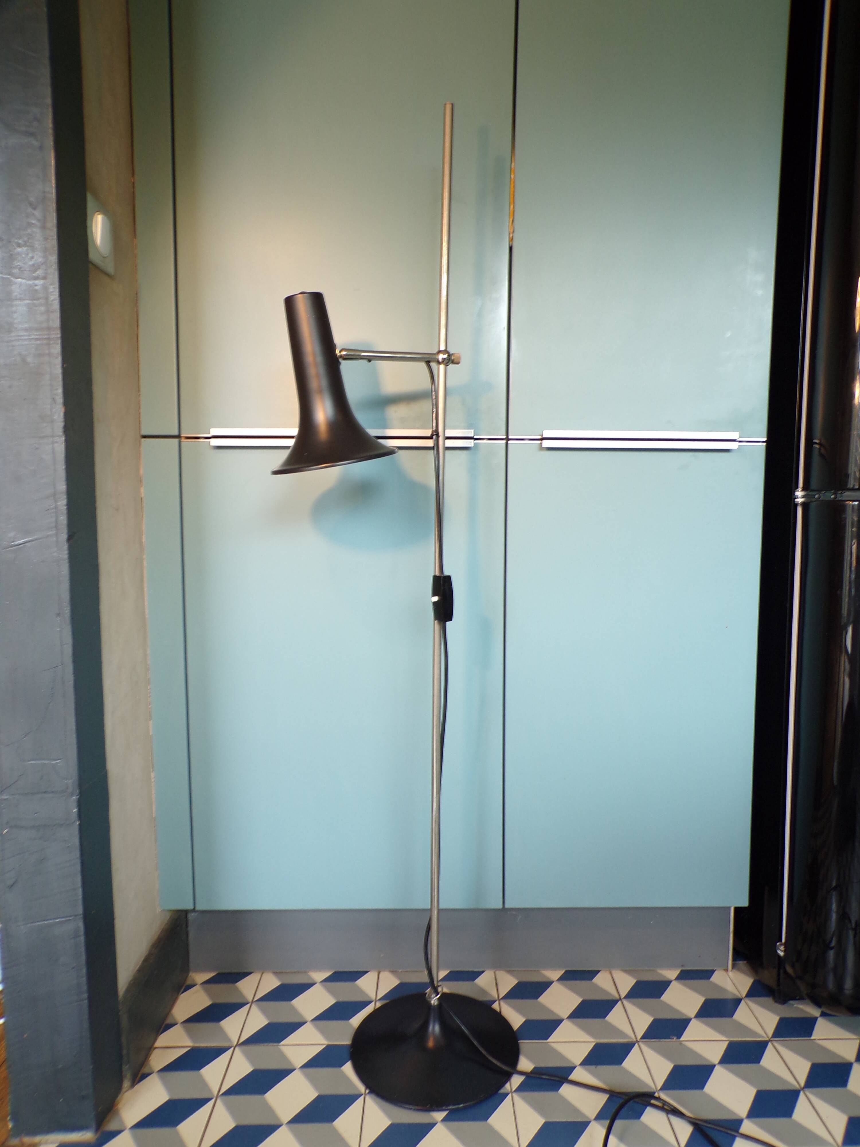 Vintage German floor lamp Hillebrand