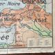 Old school map Vidal-Lablache Mézières 12, T33, 1910 Europe relief
