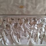 12 silver cake forks