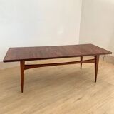 Scandinavian teak coffee table