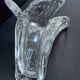 Schneider XXth bubbled crystal vase