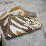 Pair of handmade 1970s wool bedspreads