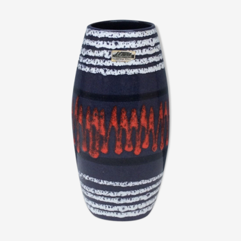 Vase en céramique « Scheurich » West Germany années 60