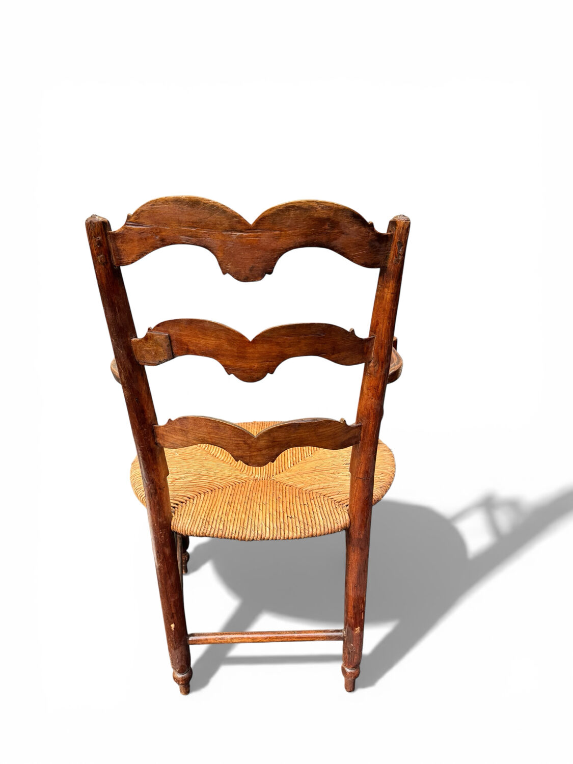 Antique Provençal armchair 18th-19th century regional furniture