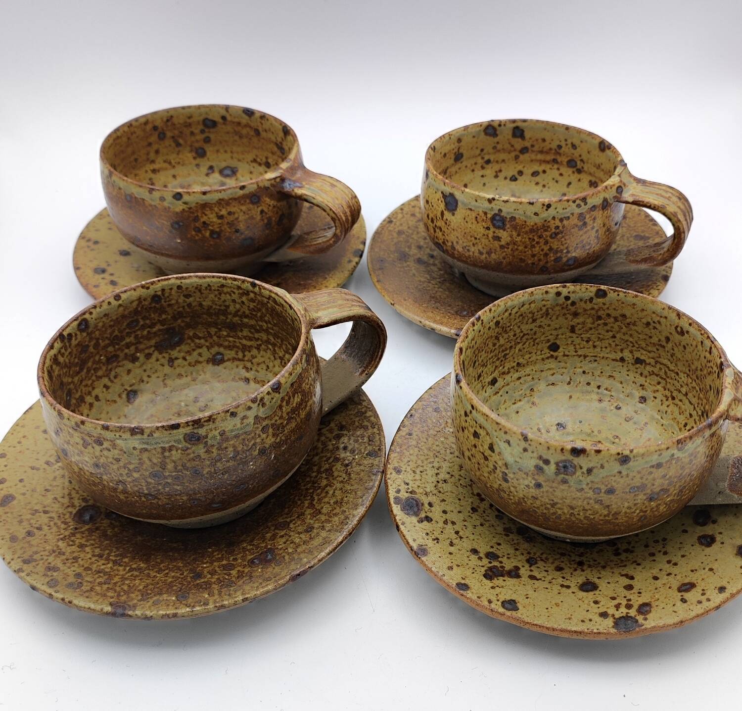 4 stoneware cups by Charles Gaudry