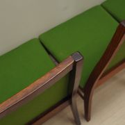 Ensemble de quatre chaises en palissandre, design danois, années 1970, fabricant : Dyrlund