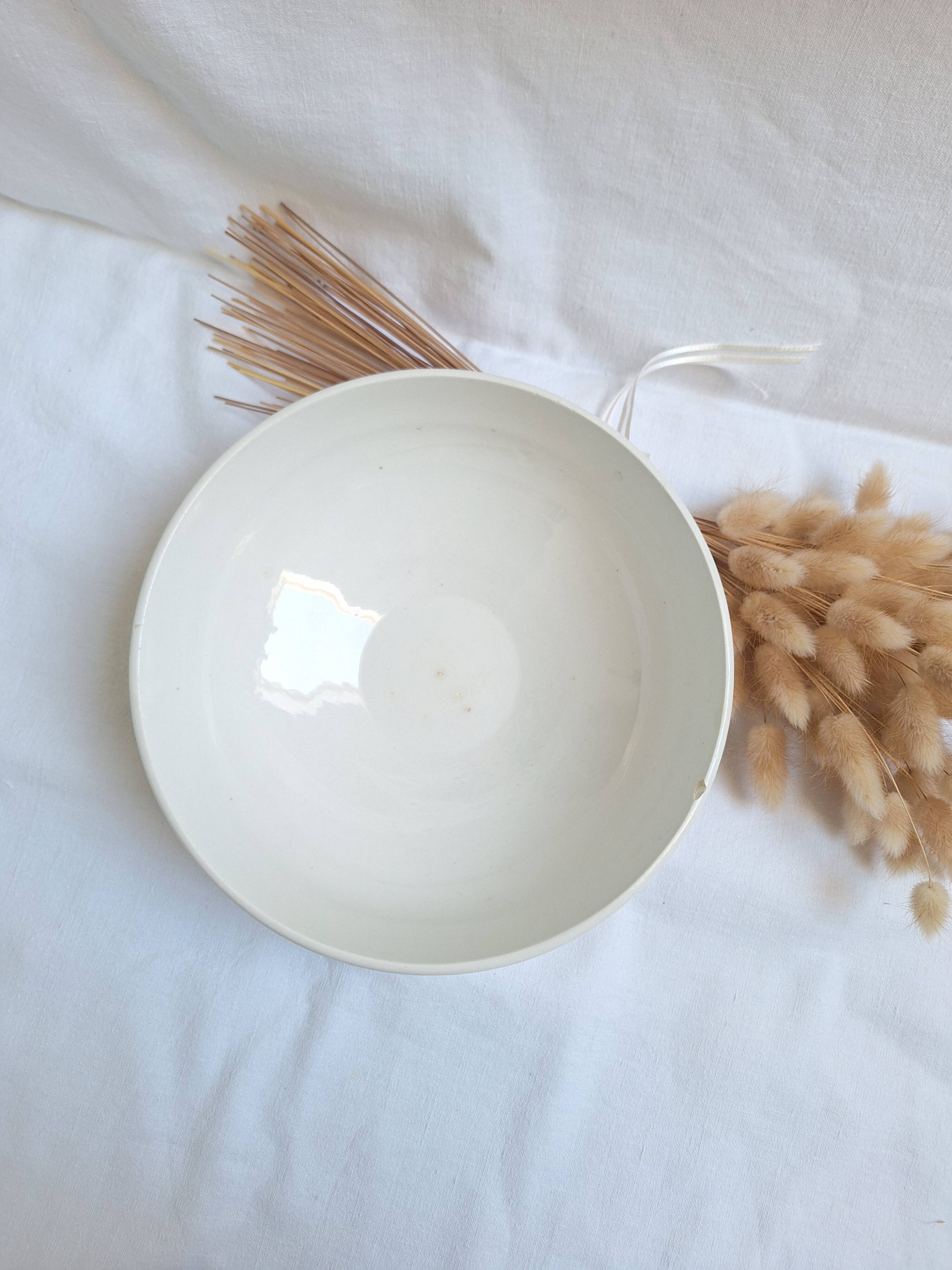 Sarreguemines and Digoin salad bowl