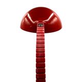 Elio Martinelli, Flex Calotta mod. Lampe de table/bureau 660 rouge vif, Martinelli Luce Italie, 1972