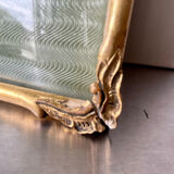 Antique art nouveau gilded picture frame