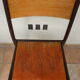 Lot de 4 chaises d'école Mullca 510 vintage