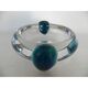 Daum France heavy glass dish