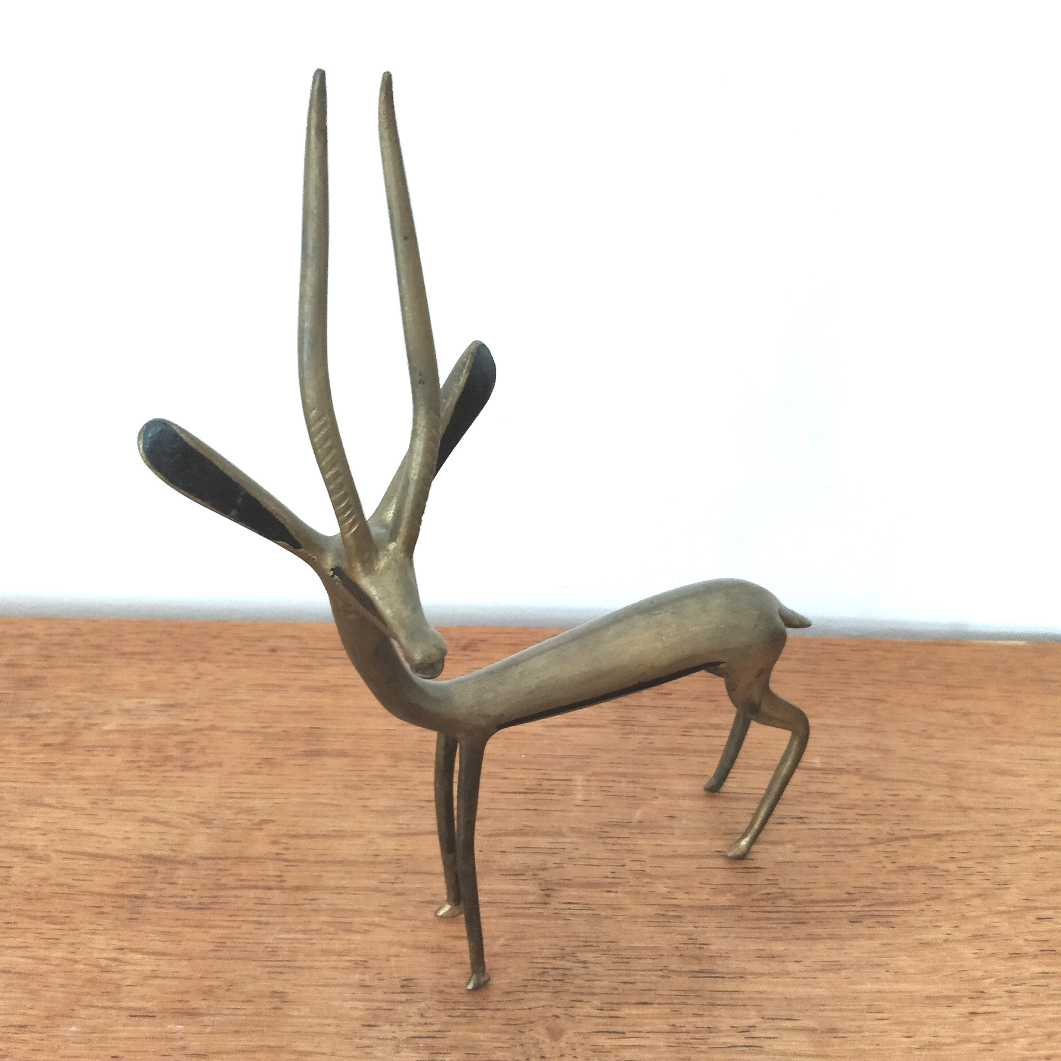 Brass Gazelle 1950s