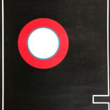 Original exhibition poster by Jean LEPPIEN for the 29th Salon des Réalités nouvelles, 1975