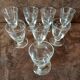 Set of 8 original digestif glasses