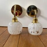Pair of vintage wall lights