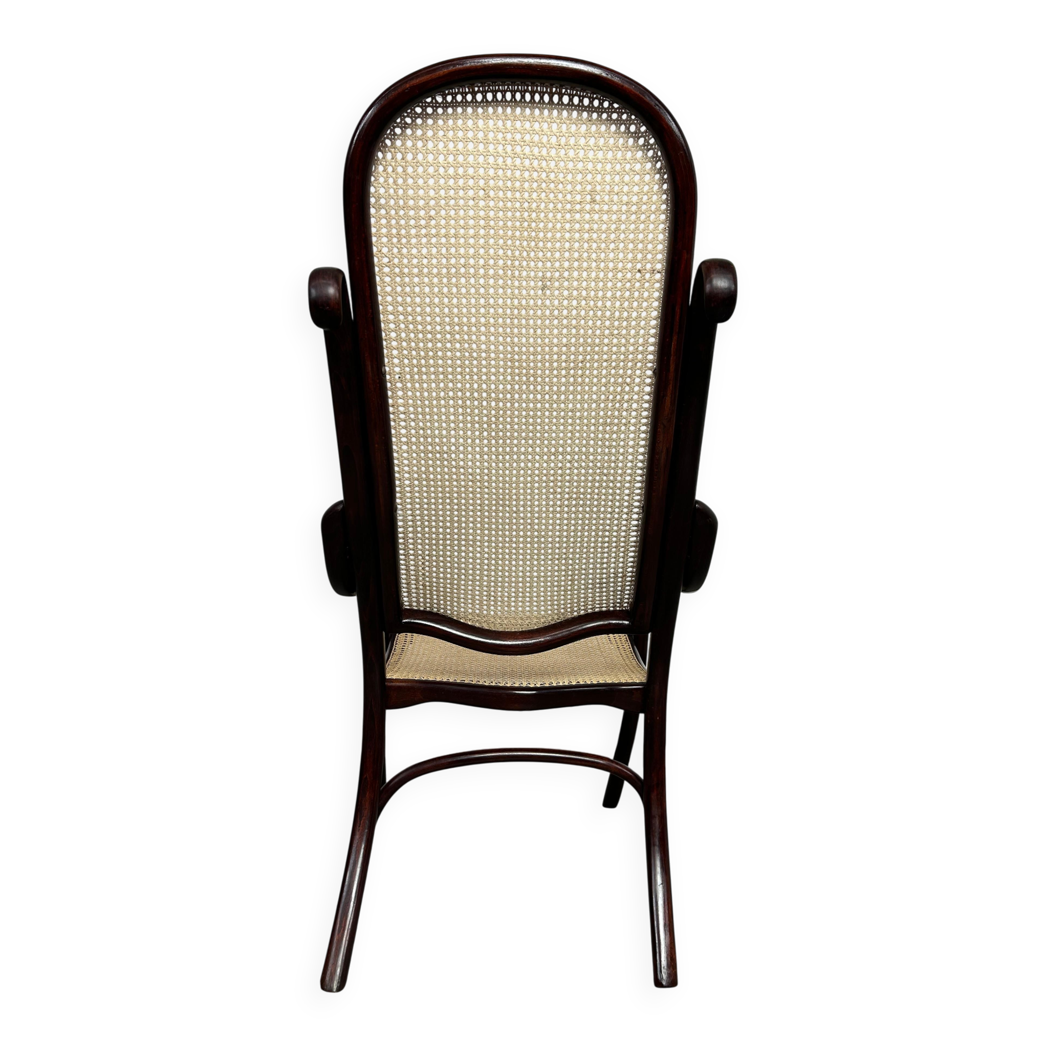 Chaise longue pliante très rare n°1 par Thonet