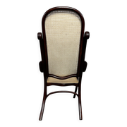 Chaise longue pliante très rare n°1 par Thonet