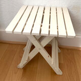 Small white plant door