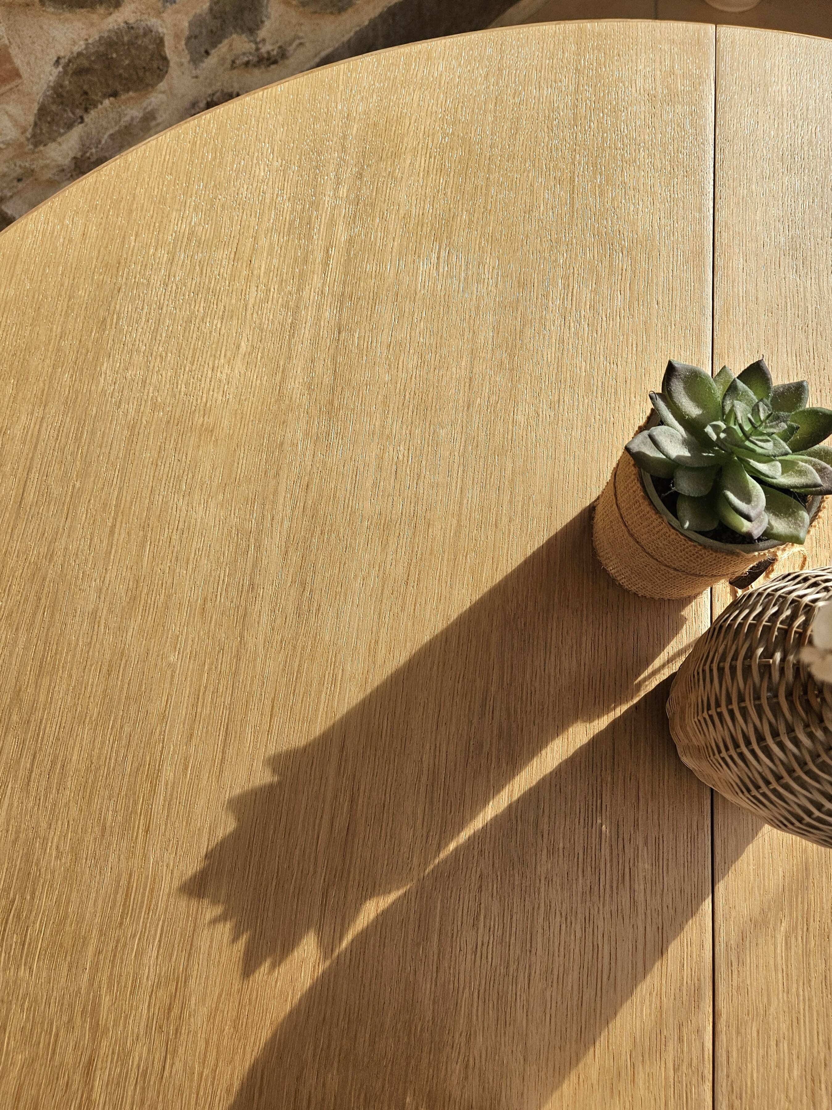 Table ronde vintage