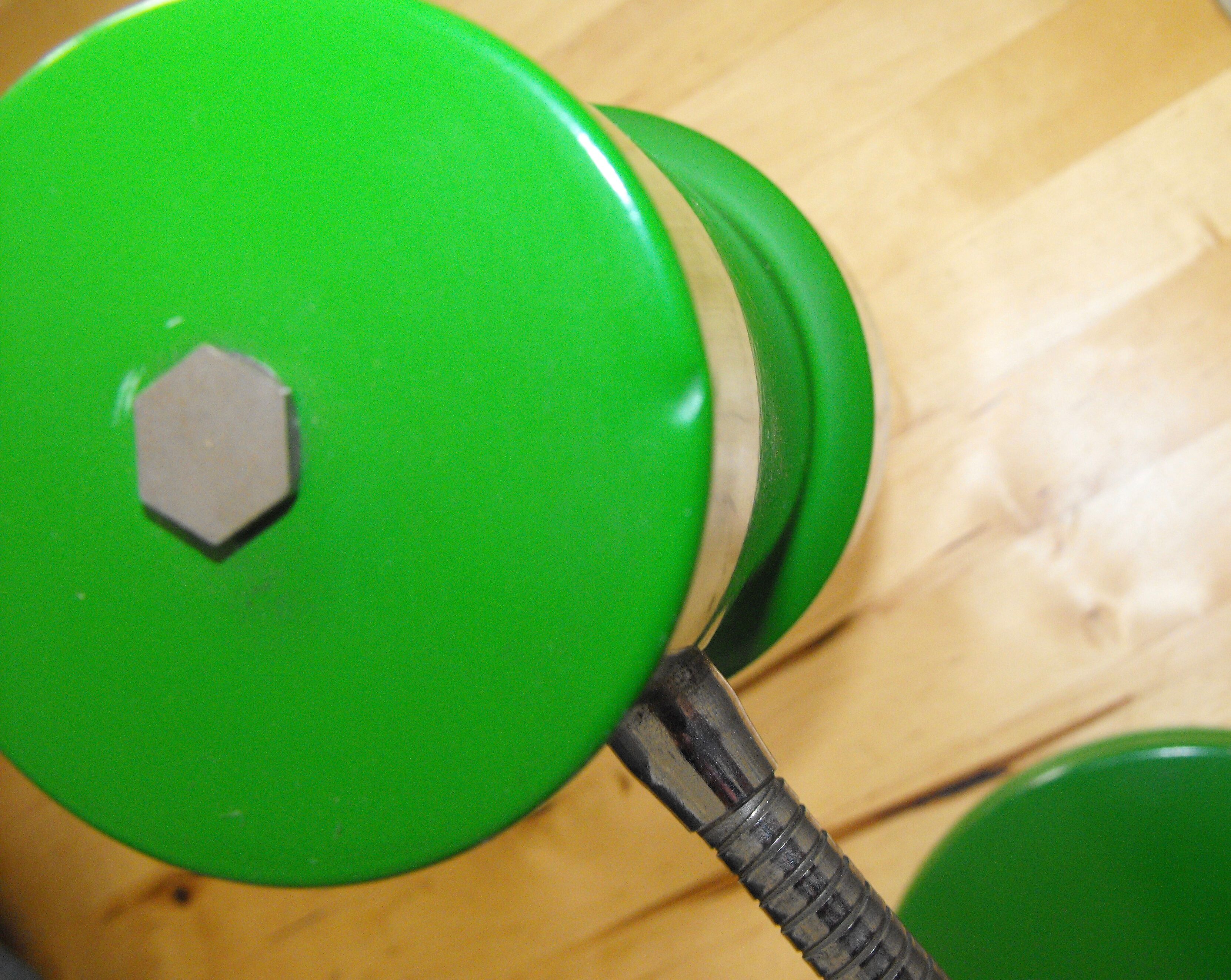 Desk lamp, green apple 70