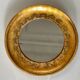 Vintage mirror gilded wood 1950