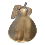 Empty pocket pear in solid brass or bronze