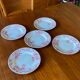Pop-up Christmas 2022 - Set of 5 flat plates pink iron earth Saint-Amand