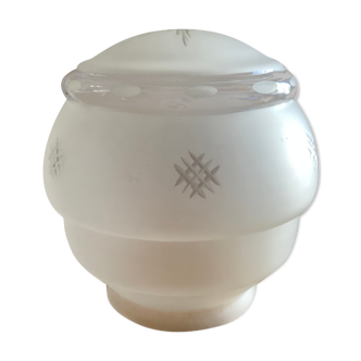 Globe in opaline